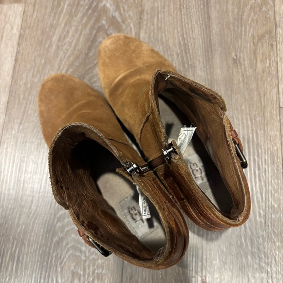 UGG Tan Suede Ankle Booties - Picture 5 of 7